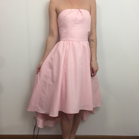 ted baker strapless dress